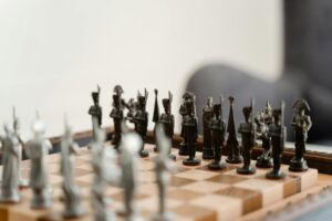 Photo by Tima Miroshnichenko: https://www.pexels.com/photo/close-up-photo-of-a-wooden-chessboard-6599617/